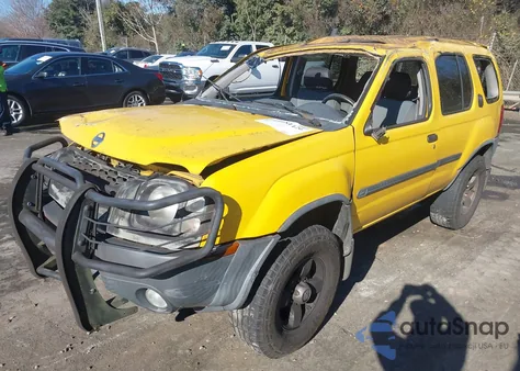 2002 Nissan Xterra Se из США, поврежденный, VIN 5N1ED28Y72C586581